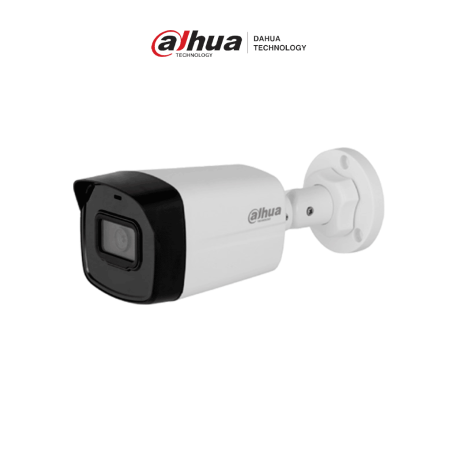 DAHUA IPC-B1E20 - Camara IP Bullet de 2 MP, lente 2.8 mm, 99° de visión, IR 30 m, IP67 y PoE. Incluye DWDR, 3D NR, HLC, BLC y...