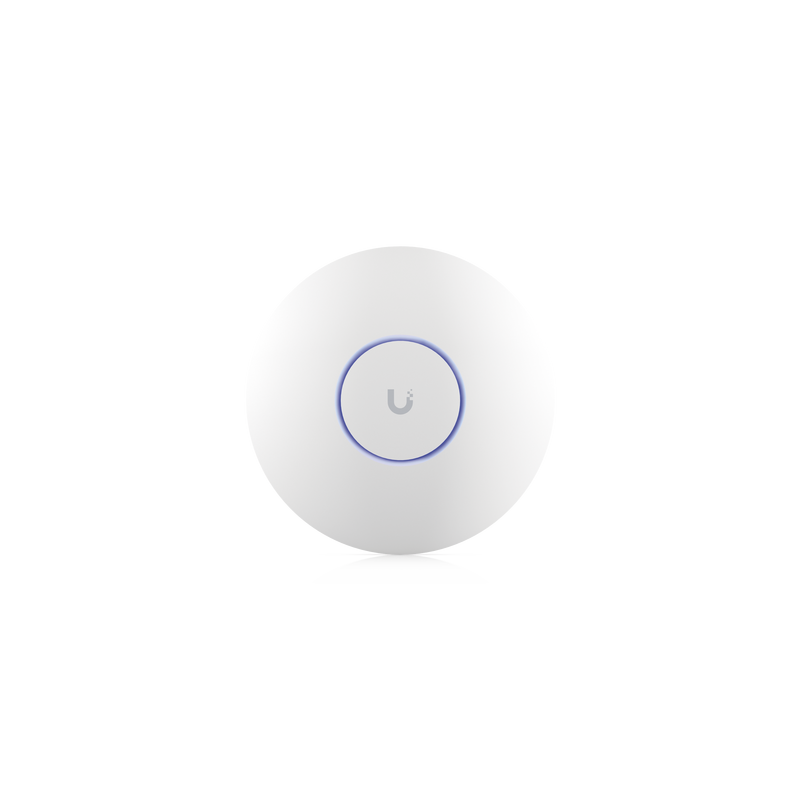 Punto de Acceso UniFi WiFi 6E Enterprise, alta densidad, hasta 600 usuarios, Mu-MIMO 4x4, bandas 2.4/5/6 Ghz, (1) puerto RJ45...