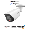 DAHUA IPC-HFW3849E-AS-IL -Cámara IP Bullet de 8 Megapíxeles con Iluminadores Dual/WizSense/Lente de 2.8 mm/107 Grados de Aper...