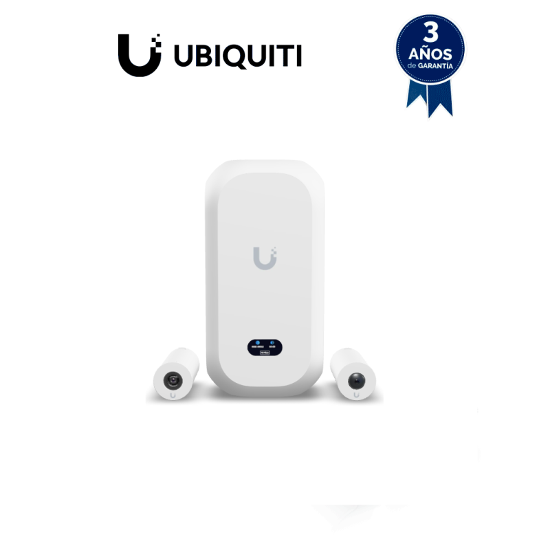 UBIQUITI UVC-AI-THETA - Camára IP Ultra compacta para interiores, Lente de 8 Megapixeles 4K y Lente de 6 Megapixeles 4K Panor...