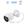 VIVOTEK IB9369 -  Cámara IP bullet exterior 2 MP, lente fijo 2.8mm, Iluminadores Smart IR 30m, WDR digital, Smart Stream III,...