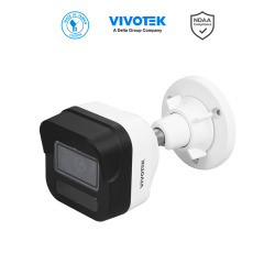 VIVOTEK IB9380-HV-V2 - Cámara IP bullet exterior 5 MP, H.265, Lente fijo 2.8mm, Smart IR 30m, WDR Pro, IA Smart Search, Micro...