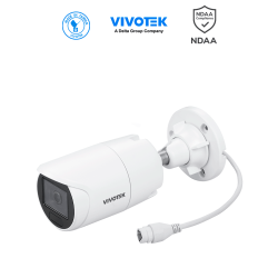 VIVOTEK IB9383-HVL- Camara IP bullet exterior 5 MP, Smart IR 30mts , WDR Pro, Lente Fijo 3.6 mm , Smart VCA, Deep Search, Mic...