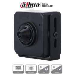 DAHUA IPC-HUM4231S-L4 - Camara IP Pinhole de 2 Megapixeles/ Lente de 2.8mm/ 96 Grados de Apertura/ Microfono Integrado/ H.265...