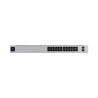 UniFi Switch USW-Pro-24-POE Gen2, con funciones capa 3, de 24 puertos PoE 802.3at/bt + 2 puertos 1/10G SFP+, 400W, pantalla i...