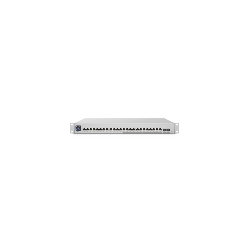 UniFi Switch Empresarial Capa 3 de 24 puertos PoE 802.3af/at (12 puertos 2.5G y 12 puertos 1G) + 2 puertos 1/10G SFP+, 400W, ...