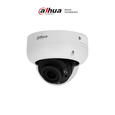 DAHUA DH-IPC-HDBW3441R-ZS-S2 -Cámara IP Domo Antivandálica 4MP con lente motorizado 2.7-13.5mm e IR 40m, cuenta con IA WizSen...