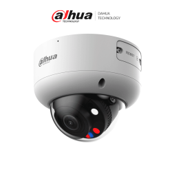DAHUA DH-IPC-HDBW3549R1P-ZAS-PV - Camara IP Domo de 5 Megapixeles /TiOC/ Luz azul y roja/ Iluminadores Duales Inteligentes 40...