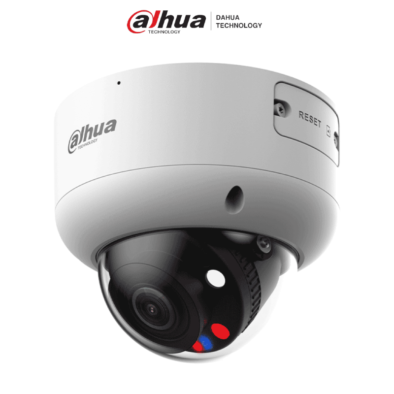 DAHUA DH-IPC-HDBW3849R1-ZAS-PV-S5 -Cámara IP Domo 8MP, TiOC y WizSense, lente motorizado 2.7-13.5mm, 40m con IR, audio bidire...