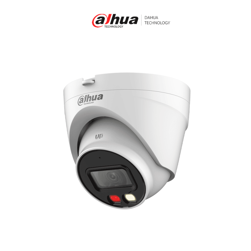 DAHUA DH-IPC-HDW1239VP-A-IL-0280B- Cámara IP Domo de 2MP / Iluminador dual/ Detección humana/  SMD/ Micrófono incorporado/ Le...
