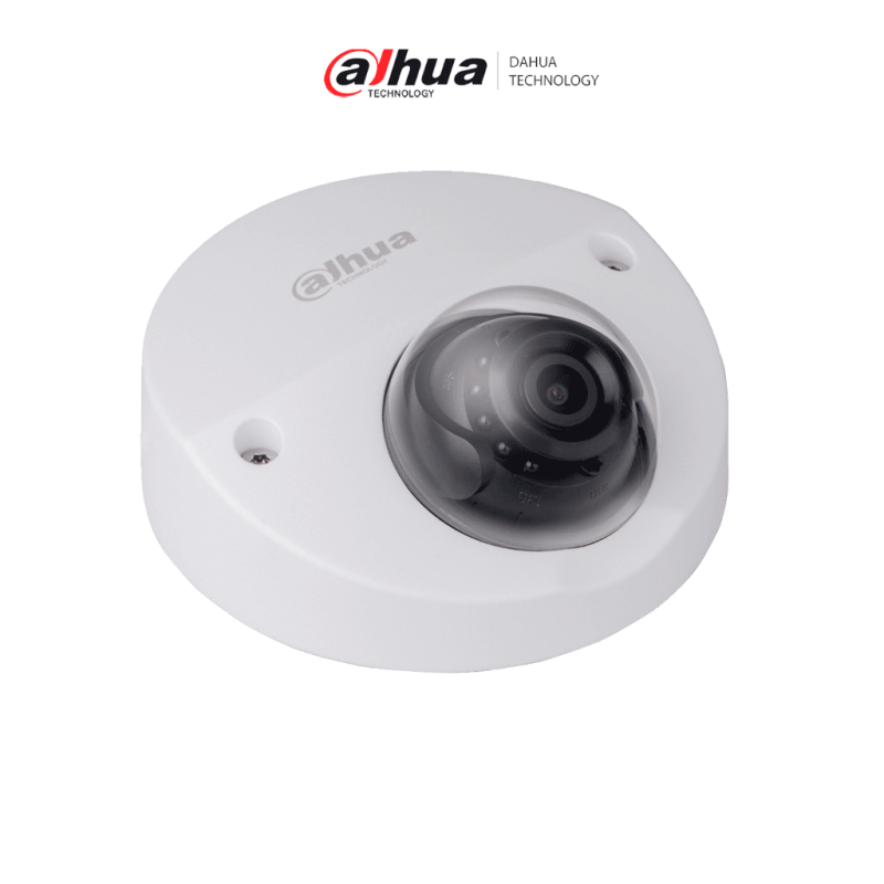 DAHUA IPC-HDBW3231FN-M - Cámara IP Domo Antivandálica de 2 MP, Lente de 2.8mm, 110° de apertura, Micrófono integrado, Codific...