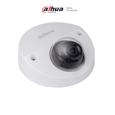 DAHUA IPC-HDBW3231FN-M - Cámara IP Domo Antivandálica de 2 MP, Lente de 2.8mm, 110° de apertura, Micrófono integrado, Codific...