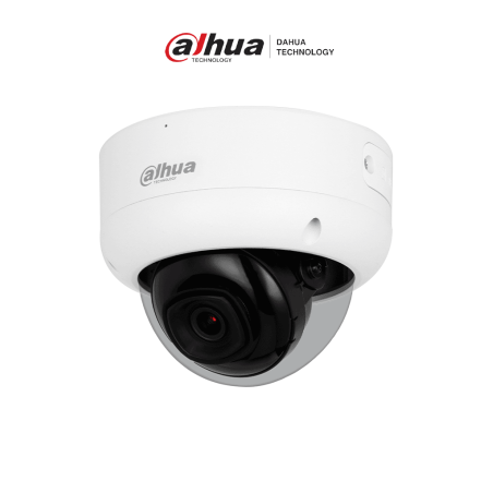 DAHUA IPC-HDBW3241E-AS-S2 -Cámara IP Domo Antivandálica d 2MP con lente d 2.8mm y 107°, WizSense, IR de 50m, micrófono integr...