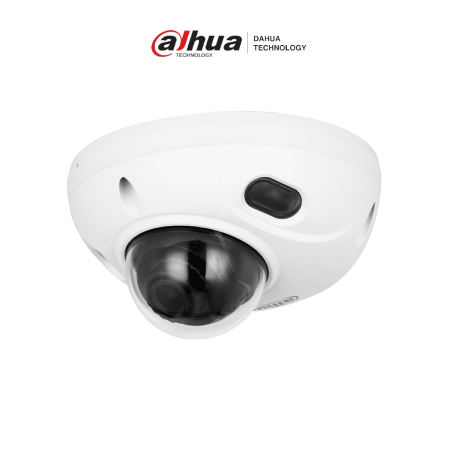 DAHUA IPC-HDBW3241F-AS-S2 - Cámara IP Domo Antivandálica de 2MP con lente de 2.8mm y 107° de apertura. Cuenta con WizSense, v...