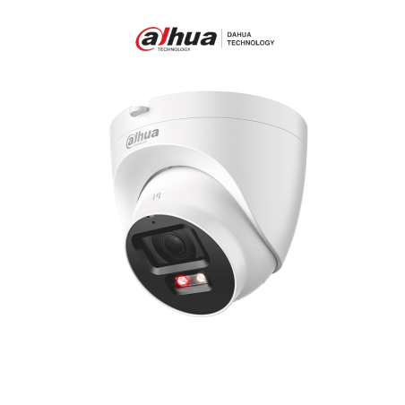 DAHUA IPC-HDW2249T-S-PV - Cámara domo IP de 2MP/ Iluminador Dual Inteligente/ Lente 2.8/ Disuasión activa/ SMD Plus/ protecci...