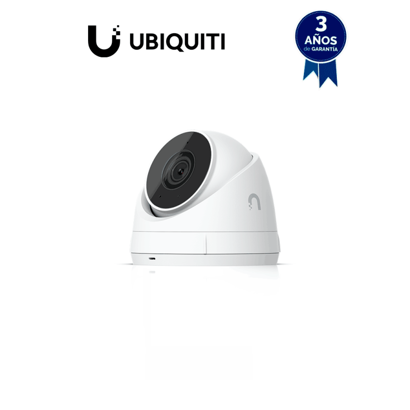 UBIQUITI UVC-G5-TURRET-ULTRA - Camara IP PoE Tipo Domo 2K/ IR de Hasta 30m/ Deteccion de Eventos IA/ Microfono Integrado/ A P...