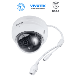 VIVOTEK FD639(1YL) - Camara IP VORTEX Essential Series Domo Exterior 2 MP, Lente 2.8 mm, Microfono integrado, IR 30m, IP66, I...