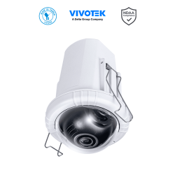 VIVOTEK FD9182-H - Camara IP Minidomo interior 5 Megapixeles, Lente fijo 2.8mm, WDR Pro, Microfono Integrado, SNV, Cibersegur...