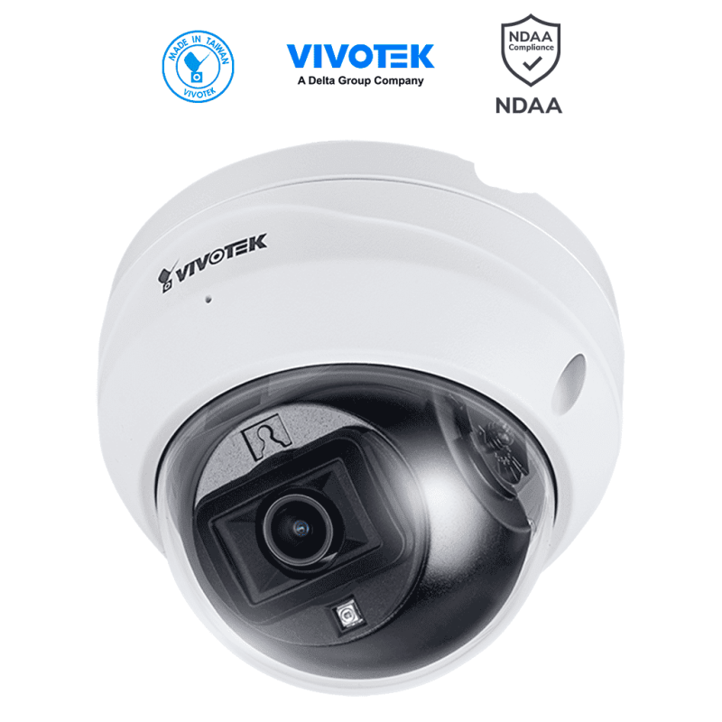 VIVOTEK FD9369 - Cámara IP Domo exterior 2 Megapixeles, Lente fijo 2.8mm, Iluminadores Smart IR 30m, Smart Motion, Micrófono ...