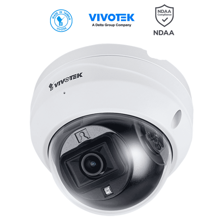 VIVOTEK FD9369 - Cámara IP Domo exterior 2 Megapixeles, Lente fijo 2.8mm, Iluminadores Smart IR 30m, Smart Motion, Micrófono ...