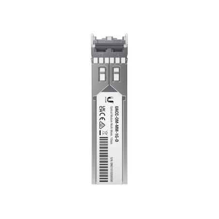 UFiber Módulo SFP, transceptor MiniGibic MultiModo 1 Gbps, distancia 550m, conectores LC, paquete de 2 piezas
