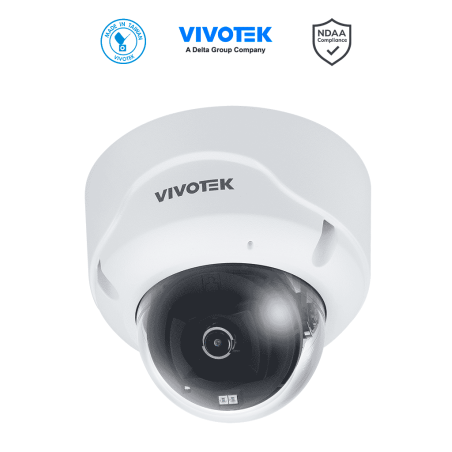 VIVOTEK FD9389-EHV-V3 - Cámara IP domo exterior 5 Megapixeles, IR 40mts, Real Sight Engine IA, WDR Pro, Micrófono Integrado, ...