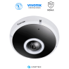 VIVOTEK FE931-EHV(1YL) - Cámara IP VORTEX Premium Series Fisheye exterior 12 Megapixeles, IR 20m, WDR Pro, Micrófono integrad...