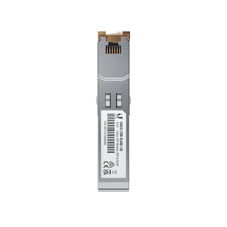 UFiber Módulo de fibra SFP convertidor a cobre RJ45 10/100/1000 Mbps, distancia hasta 100 m