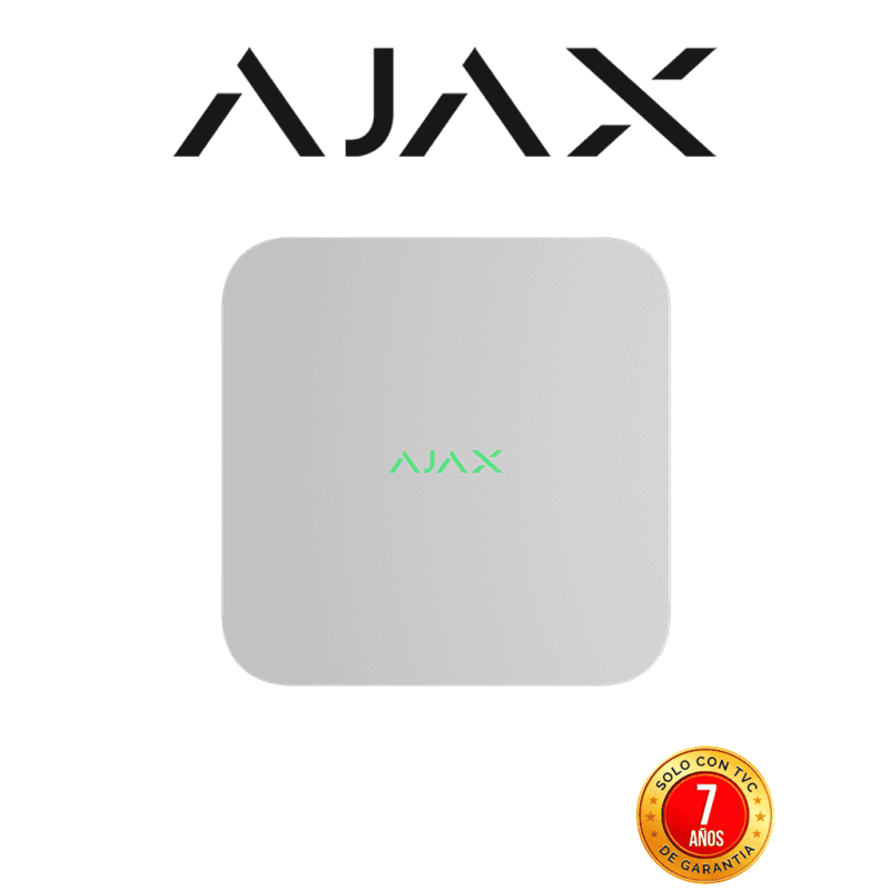 Ajax NVR (16ch) - Grabador de video en red de 16 canales para cámaras IP resolución 4K cámaras ONVIF/RTSP. Acepta cámaras AJA...