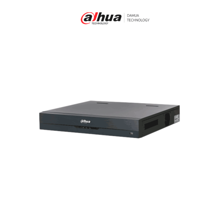 DAHUA DHI-NVR5416-16HP-EI2  -NVR de 16 canales IP 8K / Acupick /WizSense/16 puertos PoE, 8ePoE/ 4 bahías para discos duros/ r...