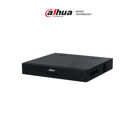 DAHUA DHI-NVR5416-16P-EI -NVR de 16 canales IP4K con tecnología Acupick y WizSense,16 puertos PoE, 8ePoE, y 4 bahías para dis...