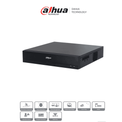 DAHUA DHI-NVR5816-EI NVR IP WizSense de 16 canales 2MP/ 2U 8HDD/ AcuPick/ H.265+/ 384 Mbps/ Admite Raid0/1/5/6/10/  Face Dete...
