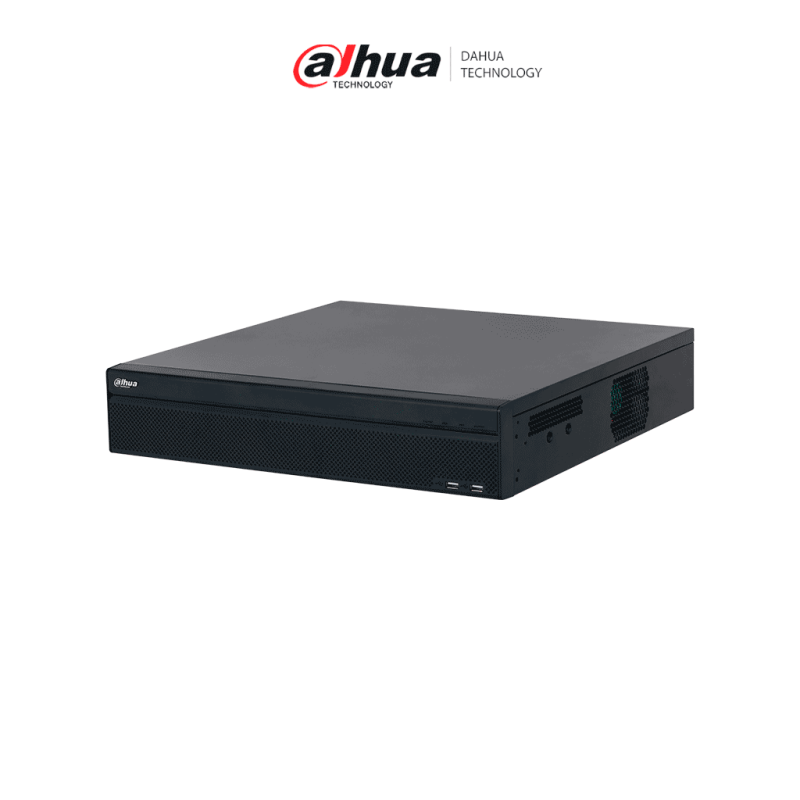 DAHUA DHI-NVR5864-EI2 - NVR 64 Canales IP 8K/ WizSense/2U/ 8 Bahías HDD, H.265+, Hasta448 Mbps/ Reconocimiento y detección Fa...