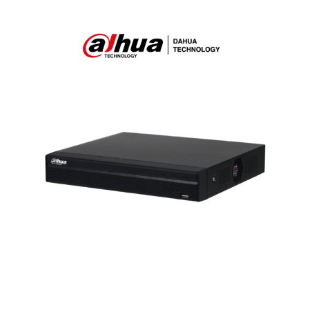 DAHUA NVR1104HS-P-S3/H - NVR de 8 Megapixeles/ 4k/ 4 Canales IP/ 4 puertos PoE/ Smart H.265+/ Rendimiento de 80 mbps/  Salida...