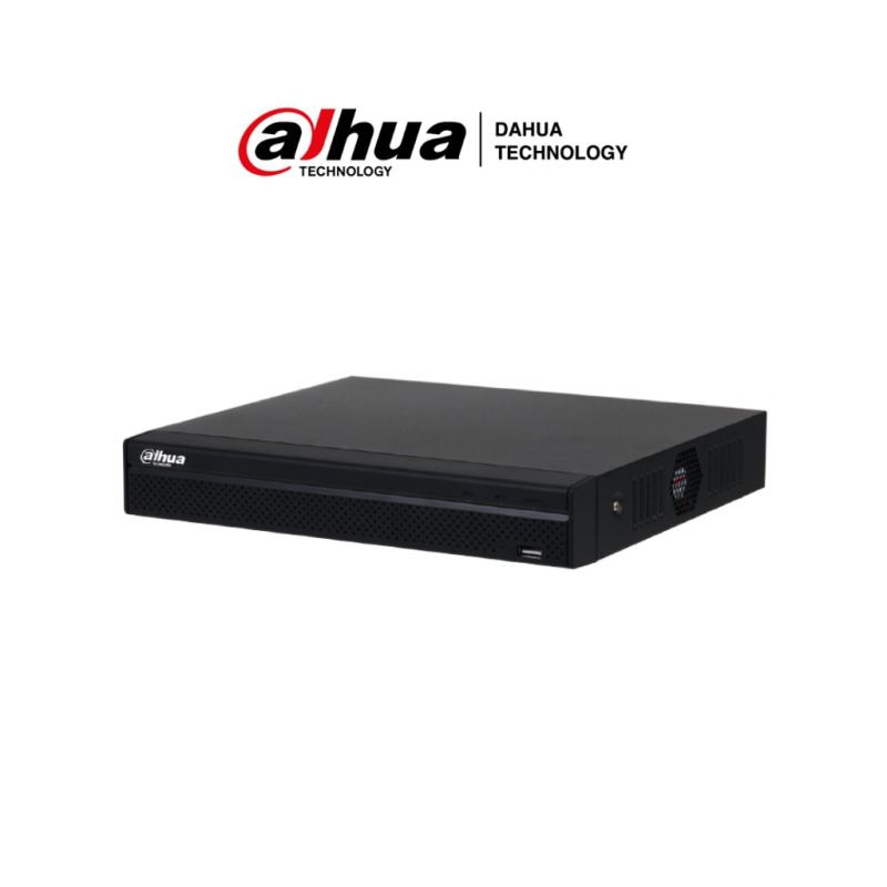 DAHUA NVR1108HS-8P-S3/H - NVR de 8 Megapixeles/ 4k/ 8 Canales IP/ 8 Puertos PoE/ Smart H.265+/  Rendimiento de 80 Mbps/ Salid...