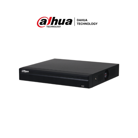 DAHUA NVR1108HS-8P-S3/H - NVR de 8 Megapixeles/ 4k/ 8 Canales IP/ 8 Puertos PoE/ Smart H.265+/  Rendimiento de 80 Mbps/ Salid...
