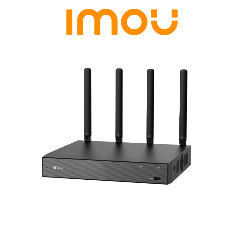 NVR-N110W-8A0E 10 Channels Access  Built-in Mic & Speaker  Imou Cameras Auto-Pair  APP Control  Supports Dual-Band Wi-Fi 6 HD...