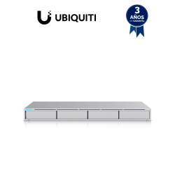 Ubiquiti UNVR - NVR Empresarial UniFi Protect recomendado para 15 cámaras 4K o 50 cámaras Full HD, con 4 bahías de disco duro...
