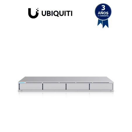Ubiquiti UNVR - NVR Empresarial UniFi Protect recomendado para 15 cámaras 4K o 50 cámaras Full HD, con 4 bahías de disco duro...
