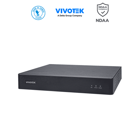 VIVOTEK ND9213P - NVR 4 canales con 1 bahía, 4 puertos PoE FE, 1 FE RJ45, HDMI 4K y VGA, ciberseguridad Trend Micro, control ...