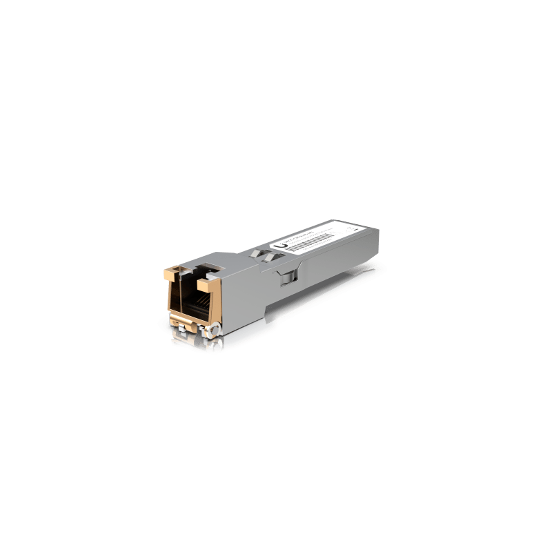 UFiber Tranceptor convertidor de SFP+ a RJ45, velocidades 10/5/2.5/1G