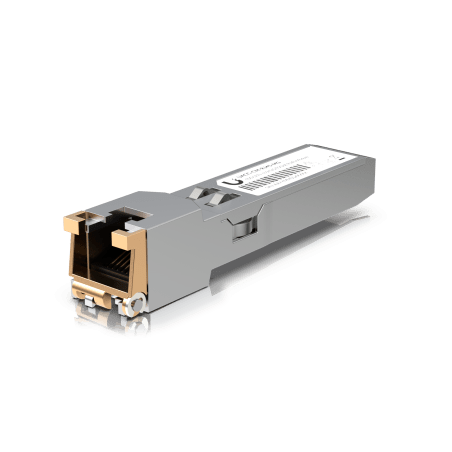 UFiber Tranceptor convertidor de SFP+ a RJ45, velocidades 10/5/2.5/1G
