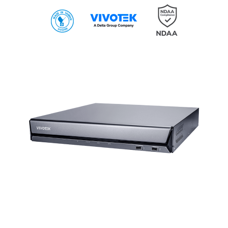 VIVOTEK ND9542P - Grabador NVR 32 Canales,16 Puertos PoE, 4 Bahias, Deep Search, Smart VCA Search, Ciberseguridad Trend Micro...