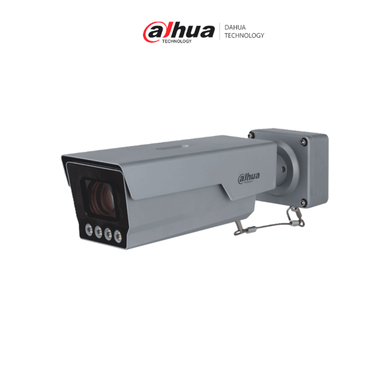 DAHUA ITC431-RW1F-IRL8 - Cámara IP LPR 4 MP/ Monitoreo inteligente del tráfico/detección de vehículos (tipo, color, marca)/ I...