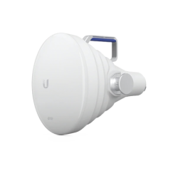 Antena Sectorial 30° tipo Horn para Multipunto, 19.5 dBi. Rango extendido 5.15 - 6.875 GHz. Alto aislamiento al ruido. Compat...