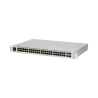 UniFi Switch USW-48-POE, Capa 2 de 48 puertos (32 puertos PoE 802.3af/at + 16 puertos Gigabit) + 4 puertos 1G SFP, 195W, pant...