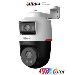 DAHUA DH-IPC-PTS2249B-E2-S-PV-PRO Cámara IP PT dual de 2MP+2MP Lente 3.6/WizColor/SMD Plus/Protección perimetral/Hasta 30m/Il...