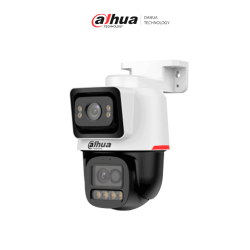DAHUA DH-IPC-PTS2449C-4E3Z-S-PV-PRO Cámara PT varifocal WizColor de 4 MP + 2 MP/6x de Zoom Hibrido/Protección perimetral /Aud...