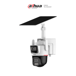 DAHUA DH-IPC-PTS2649C-3E3Z-4GB20, Cámara PT Solar 4G WizColor/ Dual 3 + 3MP/ SMD 3.0/ Disuasión Activa/ Audio bidireccional/ ...