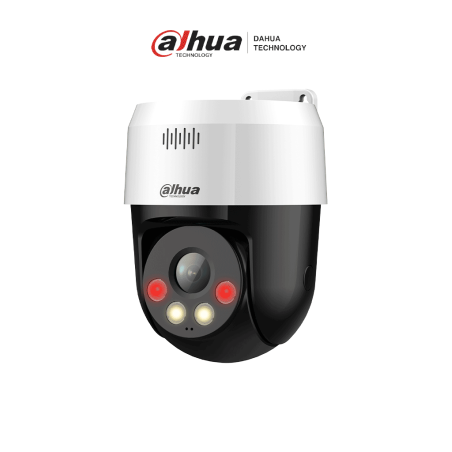 DAHUA DH-SD2A300NB-GNY-A-PV-0400 - Cámara IP PT de 3 MP con Full Color y Disuasión Activa, iluminador dual inteligente, lente...